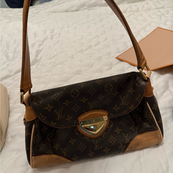 Louis Vuitton Dark Brown Monogram Shoulder Bag